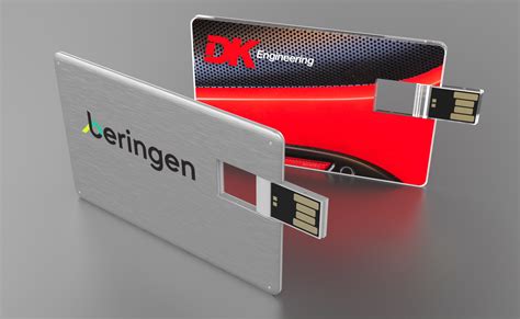 personalized credit card flash drive